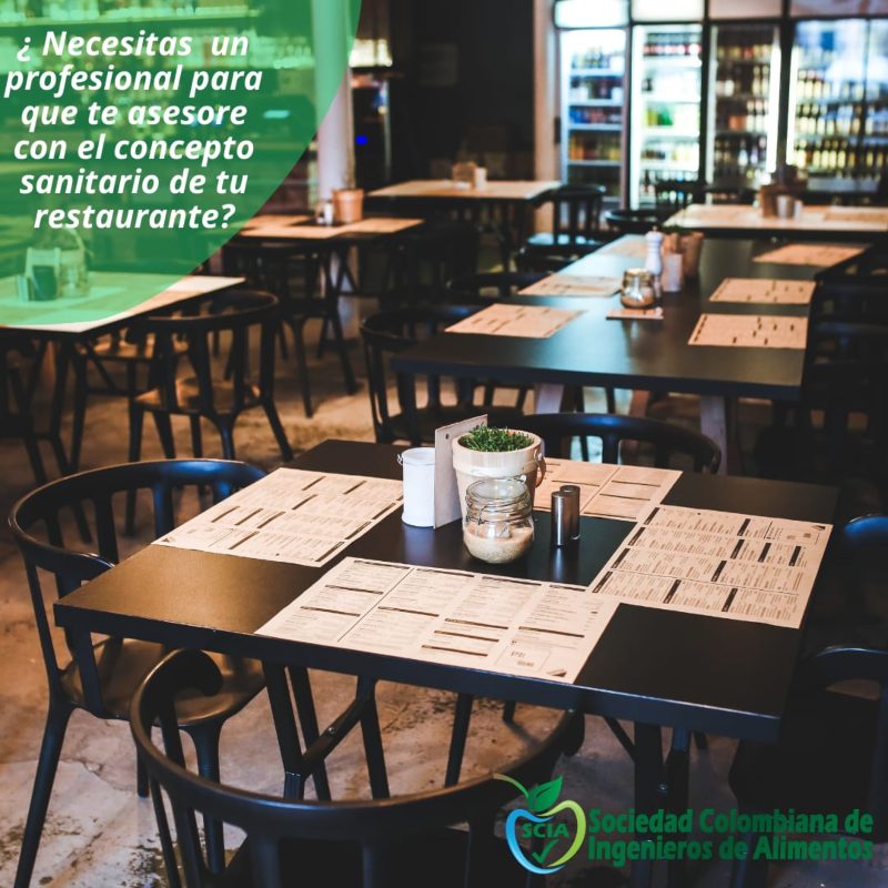 Concepto sanitario restaurante